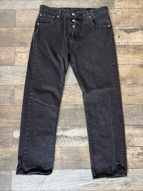 Levi's Straight Black Men's Jeans
